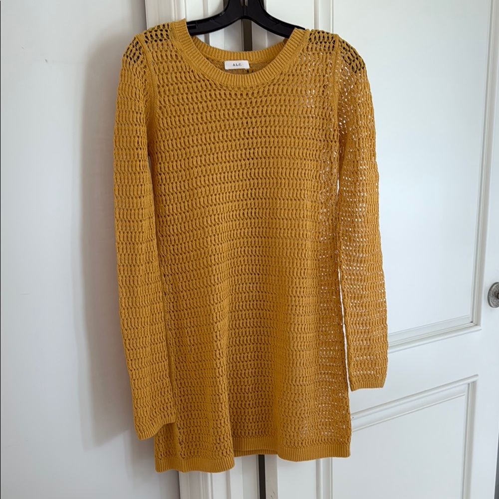 ALC crochet coverup dress